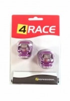 blikačka přední+zadní 4RACE LS03 silicon fialové