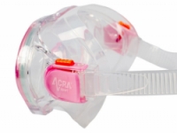 šnorchlovací set dětský ACRA růžový 2v1