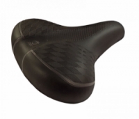 sedlo DDK D2510 Comfort Artwork černé s elastomery