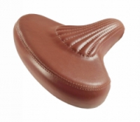 sedlo pružiny DDK retro design extra široké hnědé