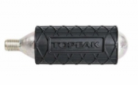 obal bombička hustilky TOPEAK CO2 SLEEVE 16G pro CO2 náplně černý