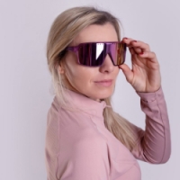 brýle Progress ENDURO fialovo/šedé