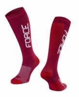 ponožky F COMPRESS, bordó-červené L-XL/42-47