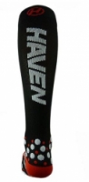 podkolenky HAVEN EvoTec Silver černo/bílé