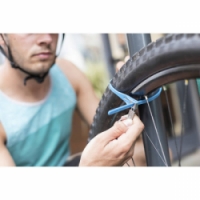 zámek Hiplok tie lock 42cm modrý