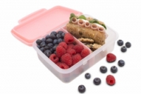 box svačinový R&B komplet SCANDI růžový