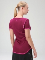 triko krátké dámské LOAP MELISA fialové