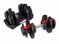 činky nastavitelné Acra sada 40 kg 16v1