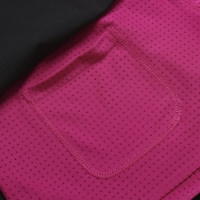 sukně dámská Progress CARRERA SKIRT 2v1 černá/višňová