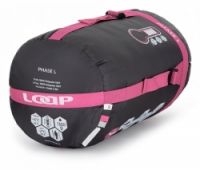 spacák LOAP PHASE L šedo/růžový