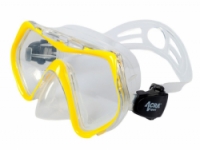 šnorchlovací set 3v1 ACRA žlutý 42-47