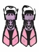 šnorchlovací set dětský ACRA růžový 3v1