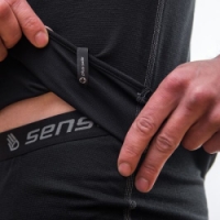 triko krátké pánské SENSOR DOUBLE FACE černé