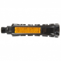 pedály Al protiskluzové průmyslová ložiska černé