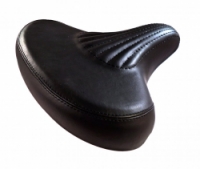 sedlo pružiny DDK retro design extra široké černé