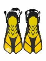 šnorchlovací set 3v1 ACRA žlutý 36-41