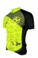 dres krátký pánský HAVEN Singletrail NEO černo/zelený