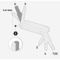 klíč multi TOPEAK NANO 7