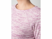 triko dlouhé dámské LOAP BENEDA růžové žíhané