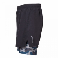 kalhoty krátké pánské Progress ARRANT 2v1 černé