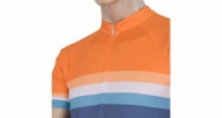 dres krátký pánský SENSOR SUMMER STRIPE modro/oranžový