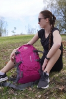 batoh Kubisport Mountains 40 L růžový