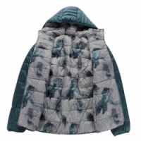 bunda pánská ALPINE PRO EROM oboustranná zelená