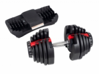 činky nastavitelné Acra sada 40 kg 16v1