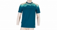 triko krátké pánské SENSOR COOLMAX IMPRESS safírové/trees
