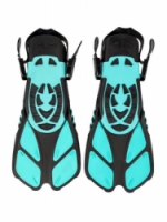 šnorchlovací set 3v1 ACRA tyrkysový 42-47