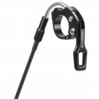 sedlovka 30.9 x 420mm M-Wave teleskopická Al černá