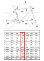 rám silniční carbon pro Shimano DI2 - 52cm