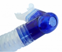 šnorchl ACRA s vrchní krytkou a výfukem silikonový