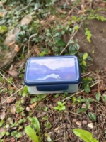 box svačinový R&B komplet UNI modrý 533