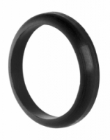 prachovka sedlovky FORCE 31,6 mm, silikon, černá