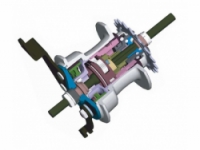 náboj Sturmey-Archer RX-RD3 3r. bubnová brzda 70mm, rotary