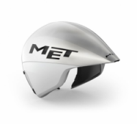 přilba MET DRONE WIDE BODY II bílá metalická