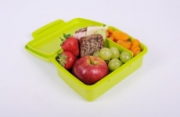 box svačinový R&B komplet zelený