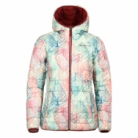 bunda dámská ALPINE PRO EROMA oboustranná červená