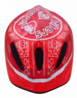 přilba dětská Brother little bikers červená