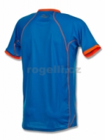 triko krátké pánské Rogelli TORREY modro/oranžové