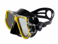šnorchlovací set 3v1 ACRA žlutý 42-47