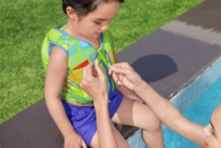 vesta plavecká Bestway malá zelená