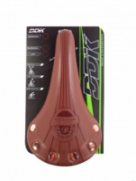 sedlo DDK D2732 retro nýty Classic Collection hnědé