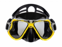šnorchlovací set 3v1 ACRA žlutý 42-47