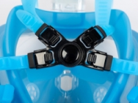 maska celoobličejová ACRA modrá S/M