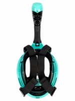 maska celoobličejová ACRA tyrkysová L/XL