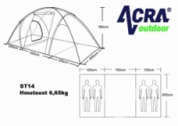 stan Brother rodinný pro 4 osoby
