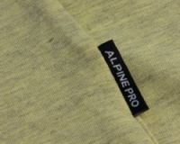 triko dámské krátké ALPINE PRO HUNGA žluté