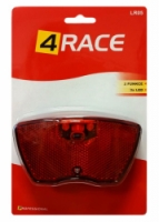 osvětlení zadní na nosič 4RACE LR05 s 3 LED diodami